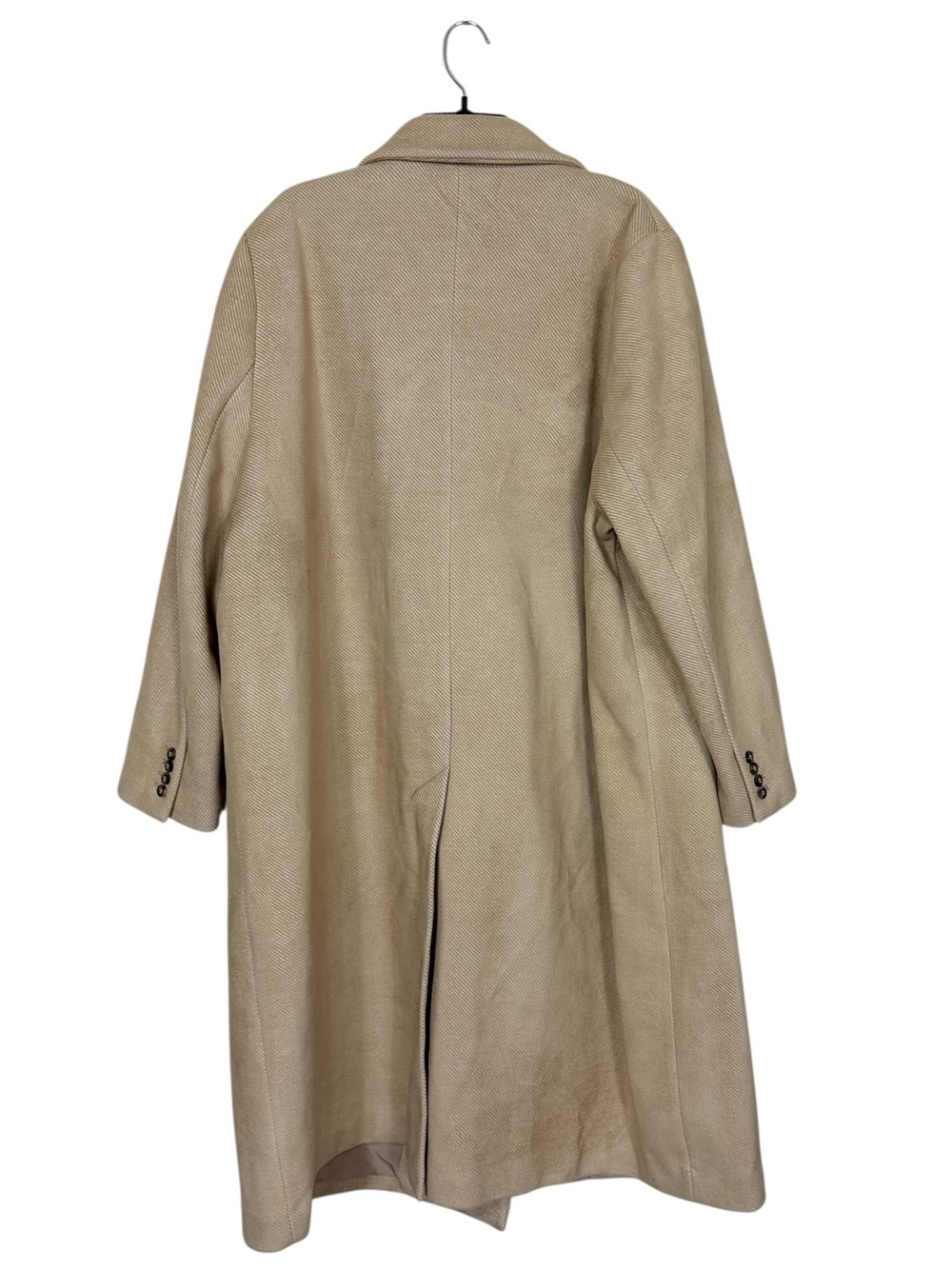 H&M Double-Breasted Camel Wool Coat - Picture 4 of 13